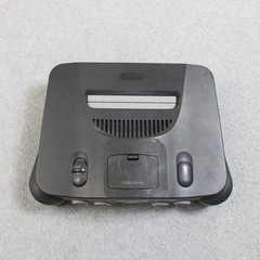 Nintendo 64 Gray Console System NUS-001 USA NTSC Jumper Pak AC Adapter UNTESTED