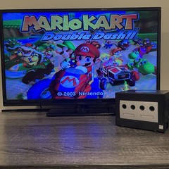 Nintendo GameCube Black DOL-101 Console Tested Working