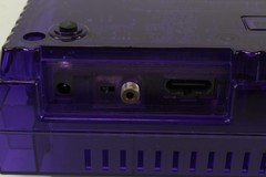 Super Nintendo Clear Purple Console SNES SFC Converted AC S-Video HDMI Adapter 3