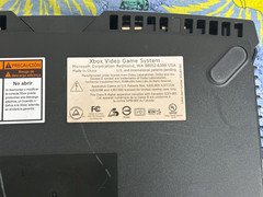 Microsoft Original Xbox 8GB Home Console – Black – Untested For parts or repair