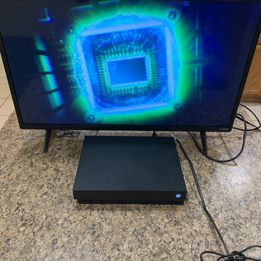 Microsoft Xbox One X 1TB Model 1787 Game System – Console Only – Tested Working