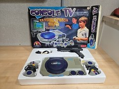Rare ABL Console TV Video Game System Plug & Play Lethal Enforcers Gun Tested