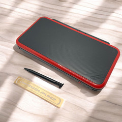 New Nintendo 2DS XL LL Mario Kart 7 Red Black Console NTSC-J (Japan) Working