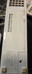 Nintendo Wii RVL-001 512 MB Console -1 Game- White- Missing Cover-1 Controller