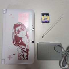 Nintendo 3DS LL XL console Love Plus + Nene with Charger/Stylus japan