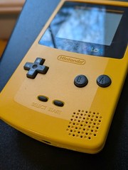 100% Original Nintendo Game Boy Color Yellow OEM GBC Handheld 1 YEAR WARRANTY