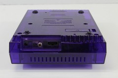 Super Nintendo Clear Purple Console SNES SFC Converted AC S-Video HDMI Adapter 3