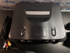 Nintendo 64 N64 Console + Super Mario 64+Controller+Cords
