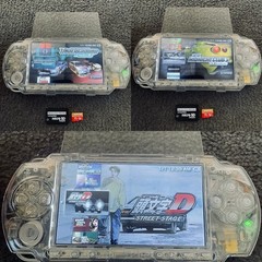 Custom Built 128GB SD Memory card for psp 1000 2000 & 3000 (Read description)