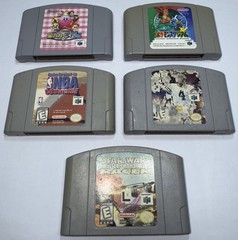 OEM Nintendo 64 N64 Fully Tested / 5 Games 👀 USA & Japanese Imports