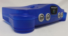 Nintendo 64 N64 Funtastic Translucent BLUE Video Game Console Bundle System 1996