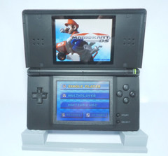 Nintendo DS Lite Crimson Red / Black Handheld Gaming System w/ Charger & Stylus