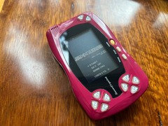 Bandai WonderSwan SwanCrystal console – Wine Red – NO SCRATCHES, CIB