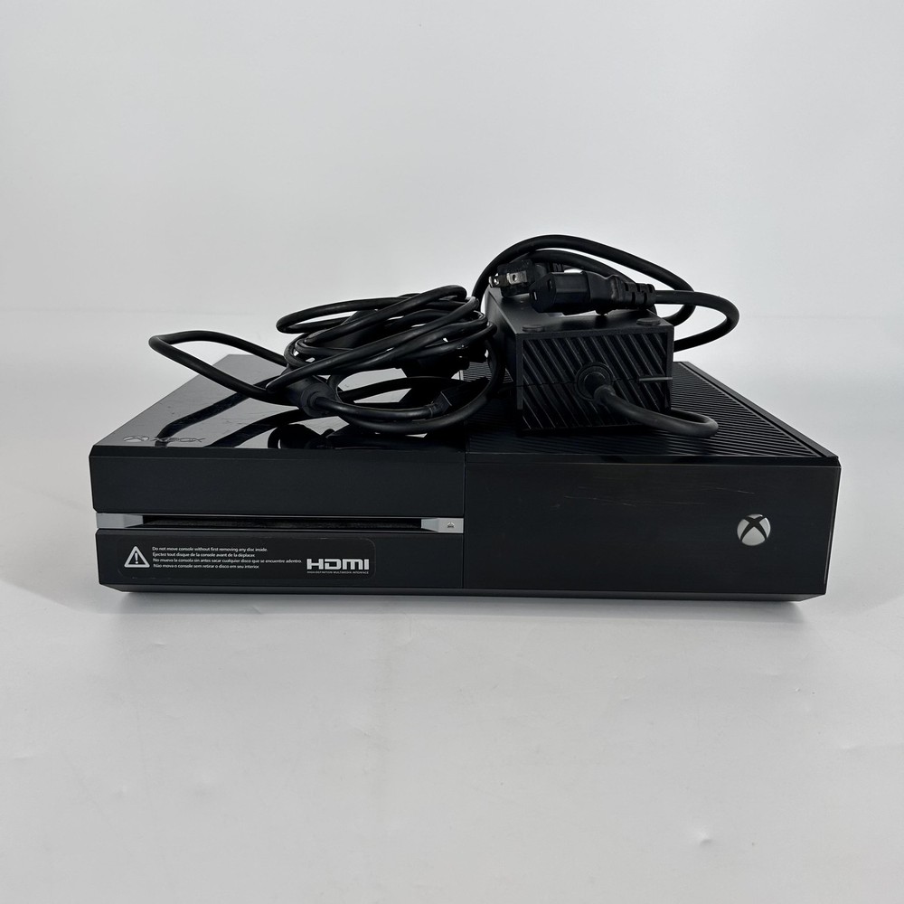 Microsoft Xbox One Console Black 500GB w/ HDMI/Power Cord – Good Condition