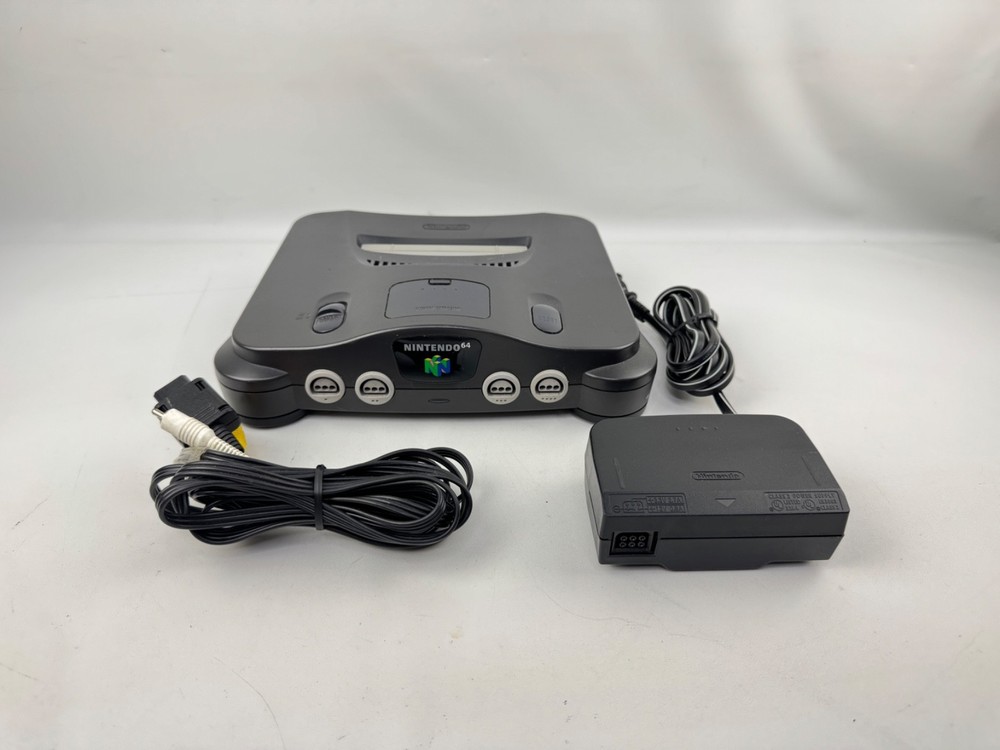 Nintendo 64 N64 NUS-001 (JPN) Console System Cables