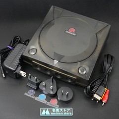 SEGA Dreamcast VA1 Console Translucent Black Shell, Power Supply MOD NTSC-J