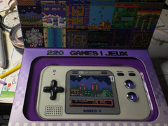 🎮 My Arcade GAMER V CLASSIC 220 Games 🩶Gray & 💜Purple BRAND 🆕 ✅ SEALED