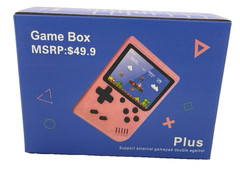 Game Box Plus- Hand Held Game System Blue With Controller/ New