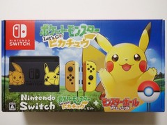 Nintendo Switch Pokemon Let&rsquo;s Go Pikachu Limited Edition Console Region Free JP