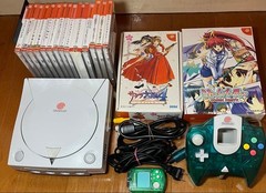 Sega Dreamcast Console HKT-3000 Bundle 16 Games Controller Set JP 8