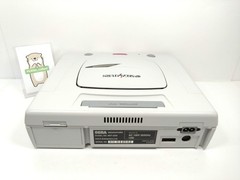 Sega Saturn White Console HST-3220 set Language Japanese Tested SEGA 0603H