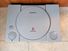 Sony PS1 Console Bundle Clean Tested + RE2 Leon Disc Only + 2 Sports Games CIB