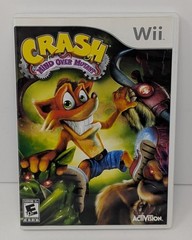 Nintendo Wii Mini Red RVL-201 Console Bundle w/ Crash Mind Over Mutant & More!