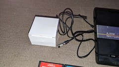 Atari 7800 System 21 games Hook Up&rsquo;s, Joysticks And Paddle Controls All Works