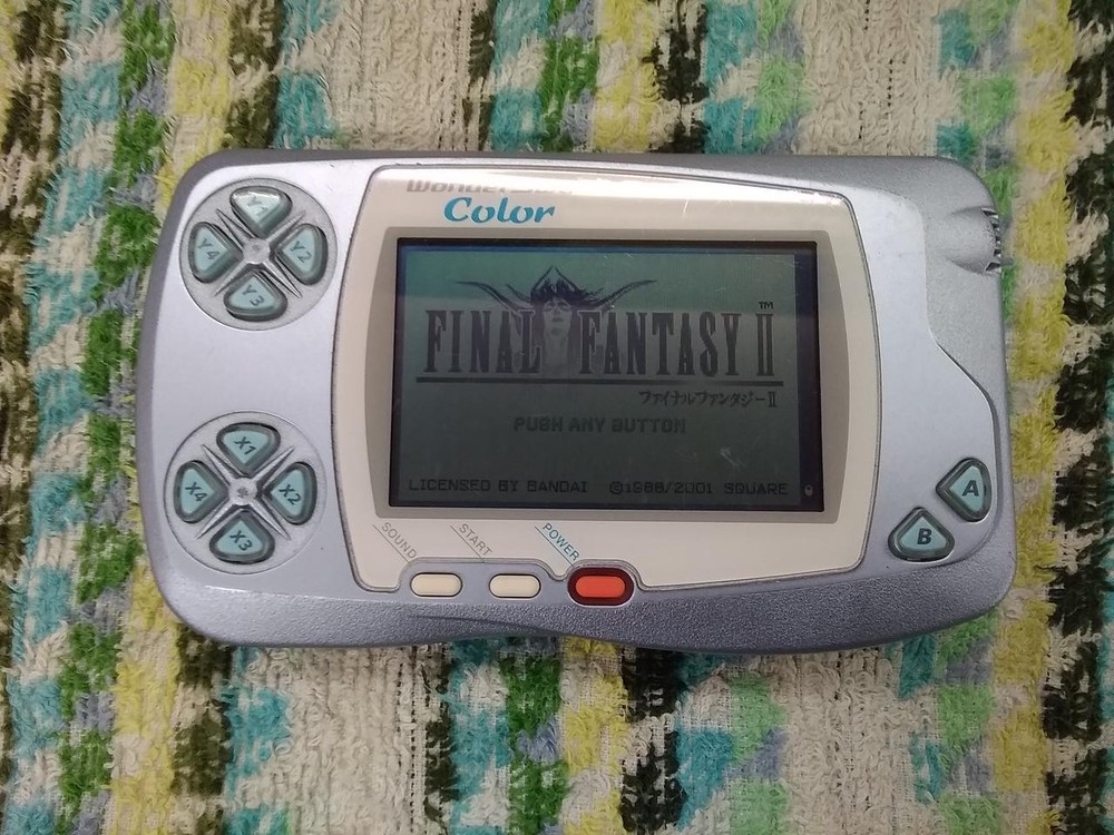 WonderSwan Color Model WSC 001 BANDAI