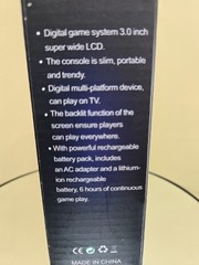 Game Box Plus Handheld Retro Console 400 Games Built-In Portable Player