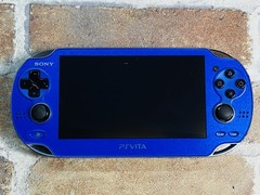 SONY PS Vita PCH-1000 Sapphire Blue ZA04 Playstation Charger 8GB Tested No.2D P