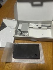 Nintendo DSi Matte Black Handheld Console System TWL-001 Complete in Box CIB USA