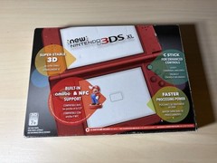 New Nintendo 3DS XL Red Handheld Console In Box – Near Mint