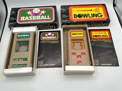 1979 Milton Bradley MB Microvision Console & 11 Games w/ Boxes, Manuals AS-IS