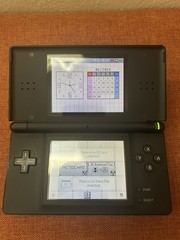Nintendo DS Lite Black Onyx Tested Working Except Read Description No Charger