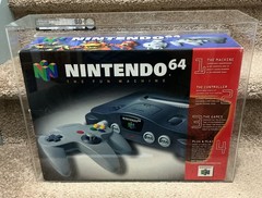 Nintendo 64 Launch Console N64 Brand New 1997 VGA Graded 80+ Q Qualified PSA