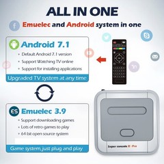 Super Console X PRO: Dual System Retro Gaming with 5 Player Multiplayer Action