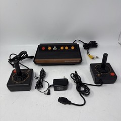 Atari Flashback 2 Console System Controllers Power Cord Complete Tested Working