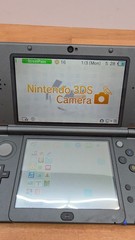 Nintendo New 3DS XL 4GB Black Gray Console System Tested With Charger!