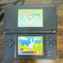 Black Nintendo DS Lite USG-001 w/ Stylist *TESTED/WORKING**