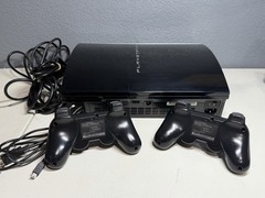 PlayStation 3 80GB Console with 2 Controllers NOT BACKWARDS COMPATIBLE CECHL01
