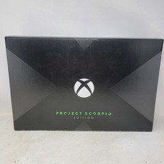 Microsoft Xbox One X Project Scorpio Edition 1TB Console Black Power ON Then OFF