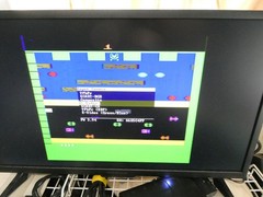 Atari 2600 SEARS « 6er lite » Console only AV S-VIDEO Modded Seller Reconditioned