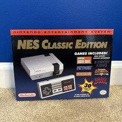 BOX ONLY Nintendo NES Classic Edition Mini Console
