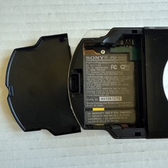 Sony PlayStation PSP-2001 Black PSP Portable Console System With Power Chords