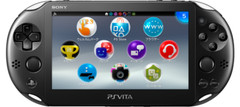 PS Vita Black PCH 2000 ZA11 Console only PSV Slim [H]
