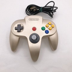 Nintendo 64 Console Gold Box NUS-001 5 Games Bundle N64 NTSC-J Japan Tested