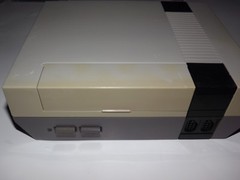 Original Nintendo NES System Console, hook ups, New AV to HD Converter