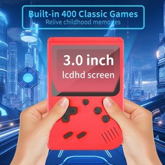 NEW 400 Games Retro Handheld Game Console Video Game Player FunGiftRandom Color