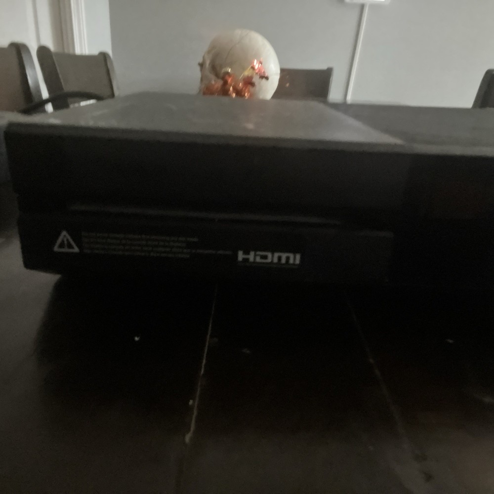 Microsoft Xbox One Black Console Used For 1 Year No Controller